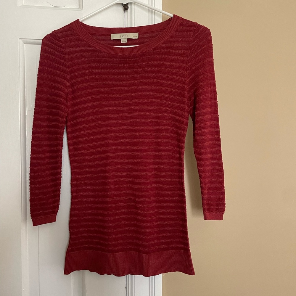 LOFT Women's Lightweight 3/4 Length Sweater
